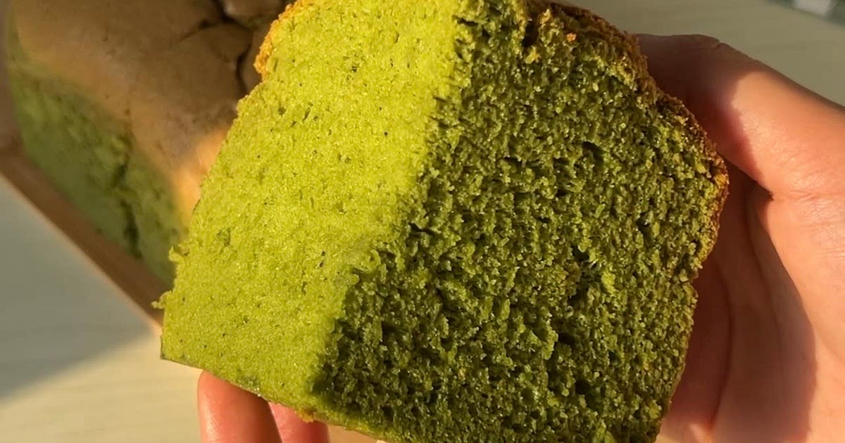 Matcha castella cake Recipe | Samsung Food App