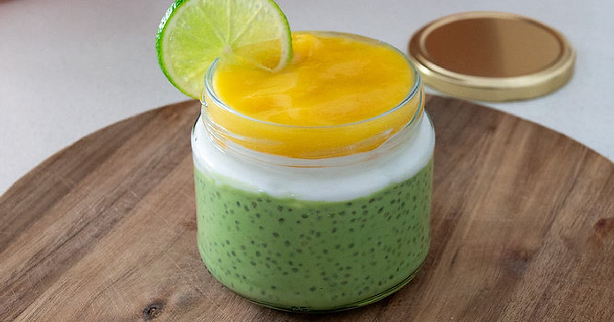 MATCHA CHIA PUDDING Recipe | Samsung Food App