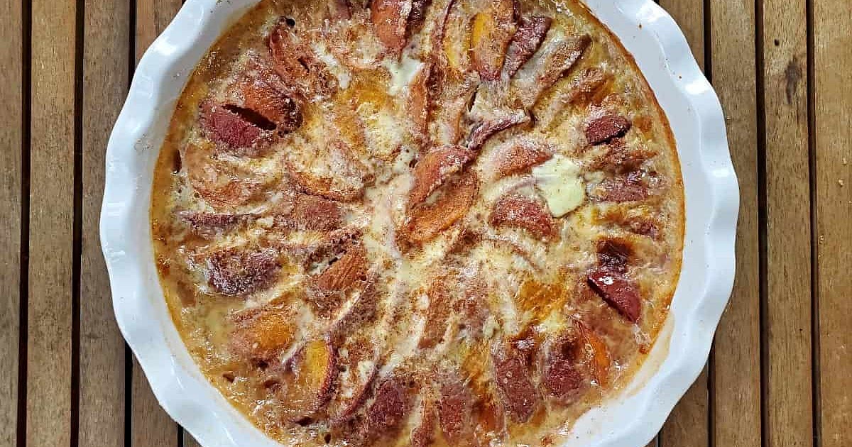 Peach Kuchen Recipe | Samsung Food App