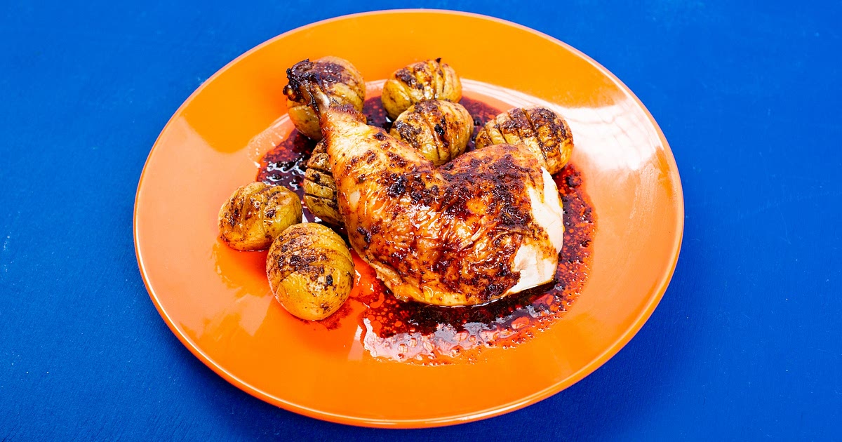 Beer Can Roasted Chicken Recipe | Samsung Food App