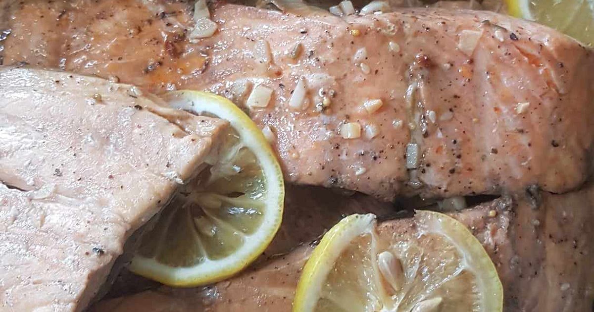 Salmon with Honey-Soy Marinade Recipe | Samsung Food App