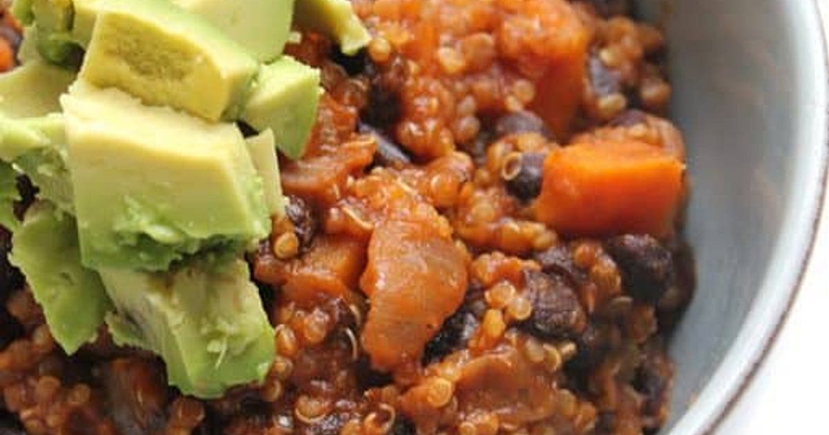 Vegan Quinoa & Sweet Potato Chili Recipe | Samsung Food App