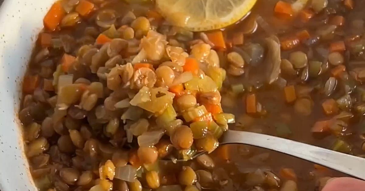 Greek Lentil Soup (aka Fakes) Recipe | Samsung Food App