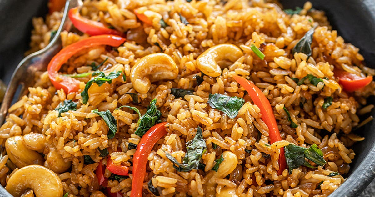 Instant Pot Thai Basil Fried Rice