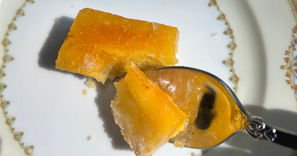 Passion Fruit Cardamom Brûlée Bars Recipe | Samsung Food App