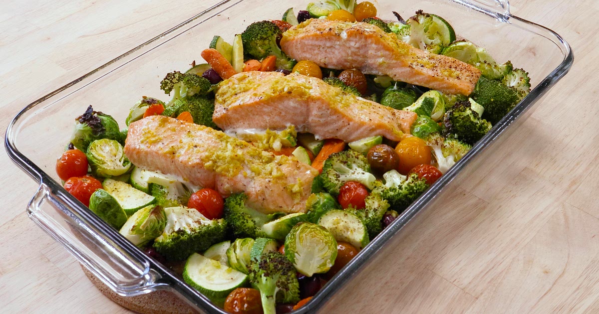 One-pan healthy meal baked in 15 min / Oven Roasted Perfection ...