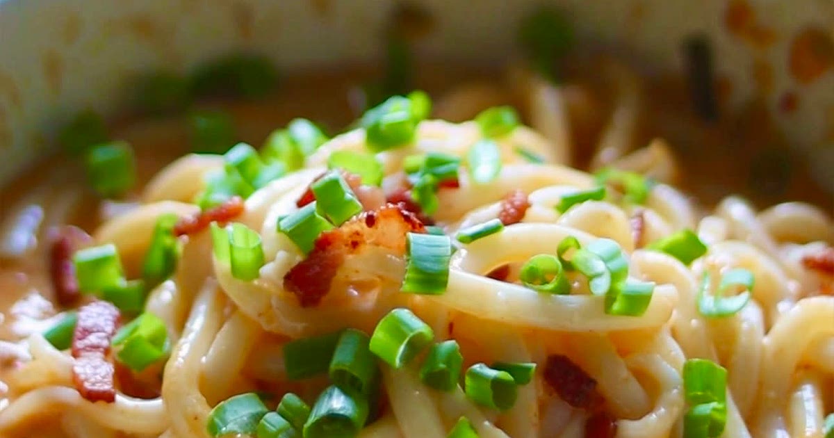 Kimchi Bacon Carbonara Recipe | Samsung Food App