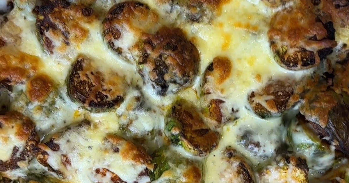 Cheesy Spice Brussels Sprouts Recipe | Samsung Food App
