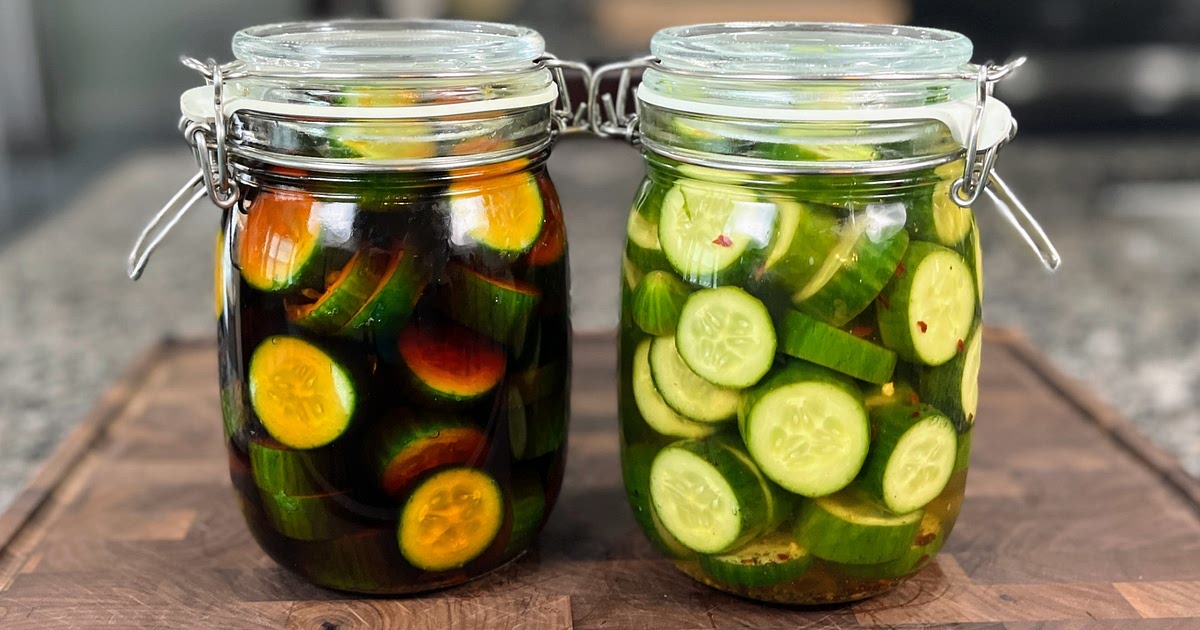 SUPER Easy Cucumber Pickle Recipe! | Samsung Food App