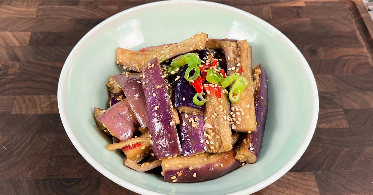 Eggplant side dish (Mild version) Recipe | Samsung Food App