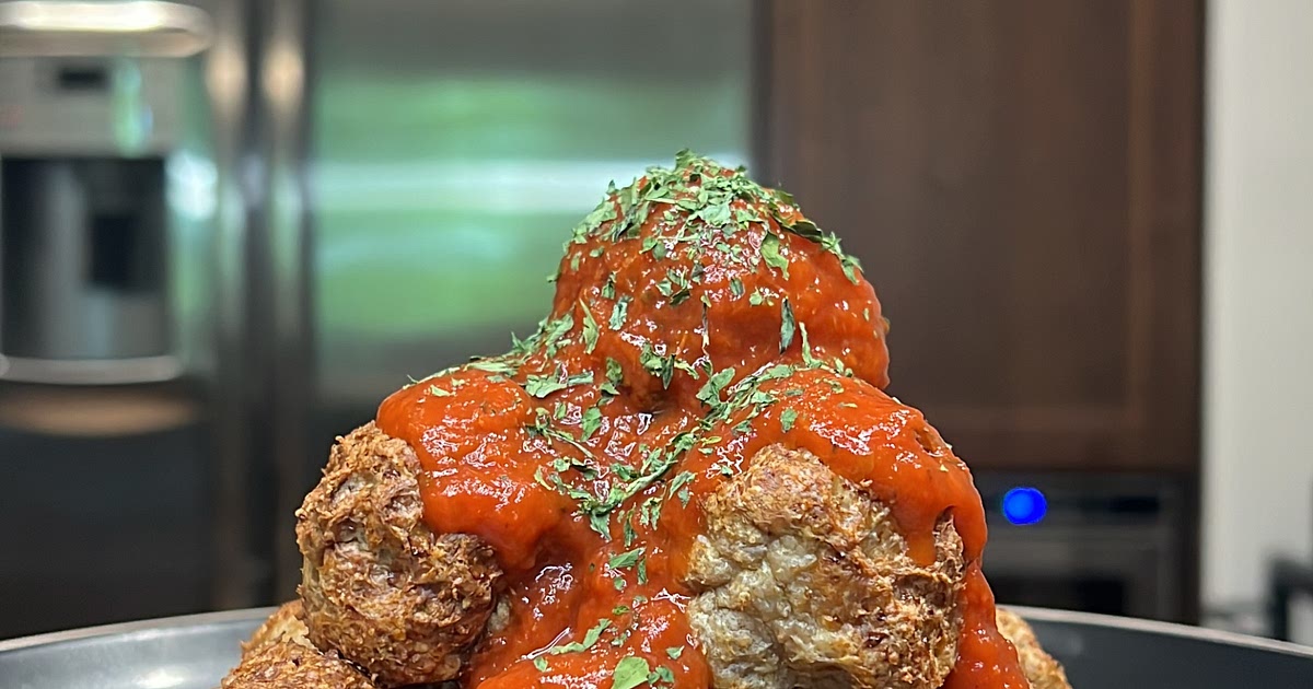 Air Fryer Turkey Meatballs Recipe | Samsung Food App