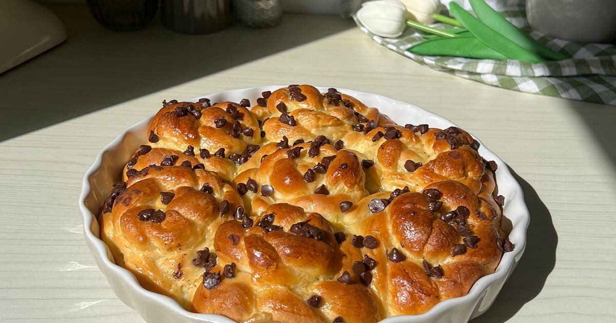 Chocolate chip braided brioche Recipe | Samsung Food App