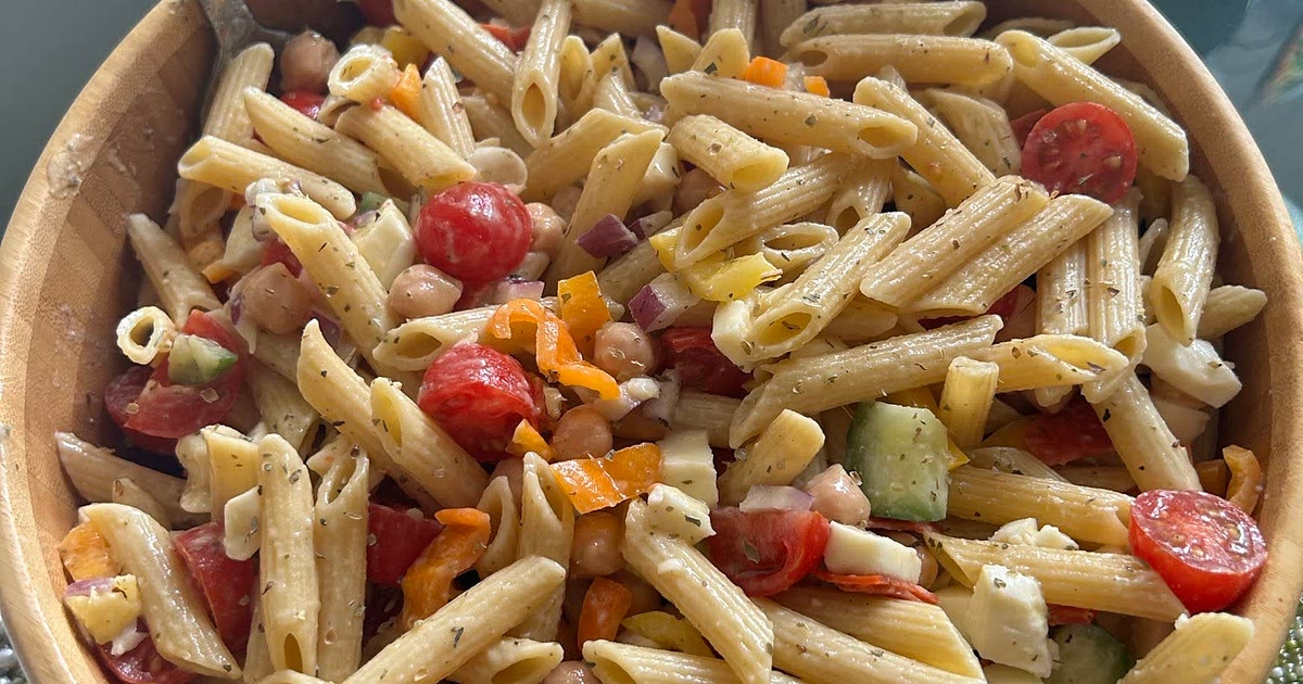 Rainbow Pasta Salad Recipe | Samsung Food App