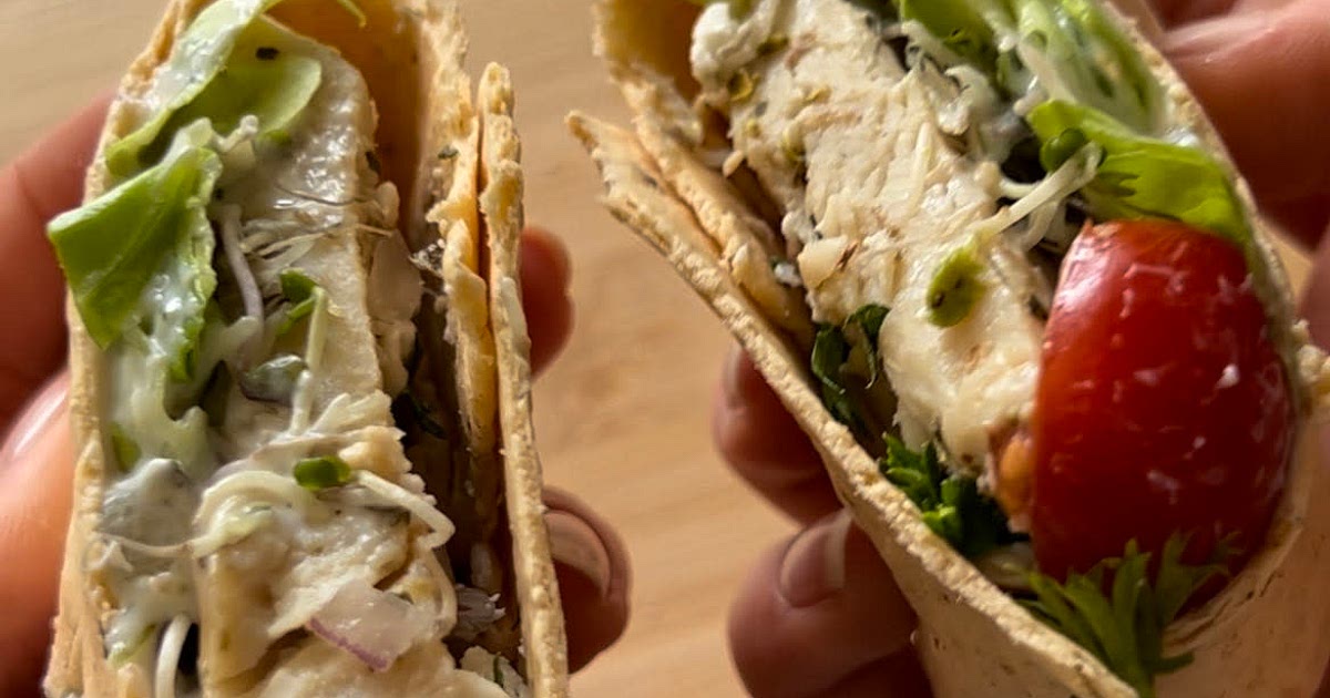 Grilled Chicken Tzatziki Wrap Recipe | Samsung Food App