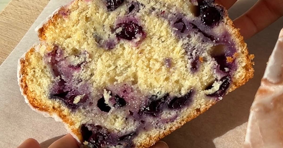 Blueberry &amp; lemon loaf cake Recipe | Samsung Food App