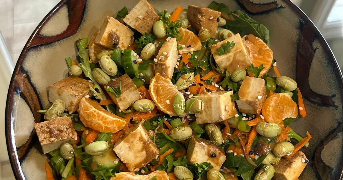 Teriyaki Tofu Salad Bowl Recipe | Samsung Food App