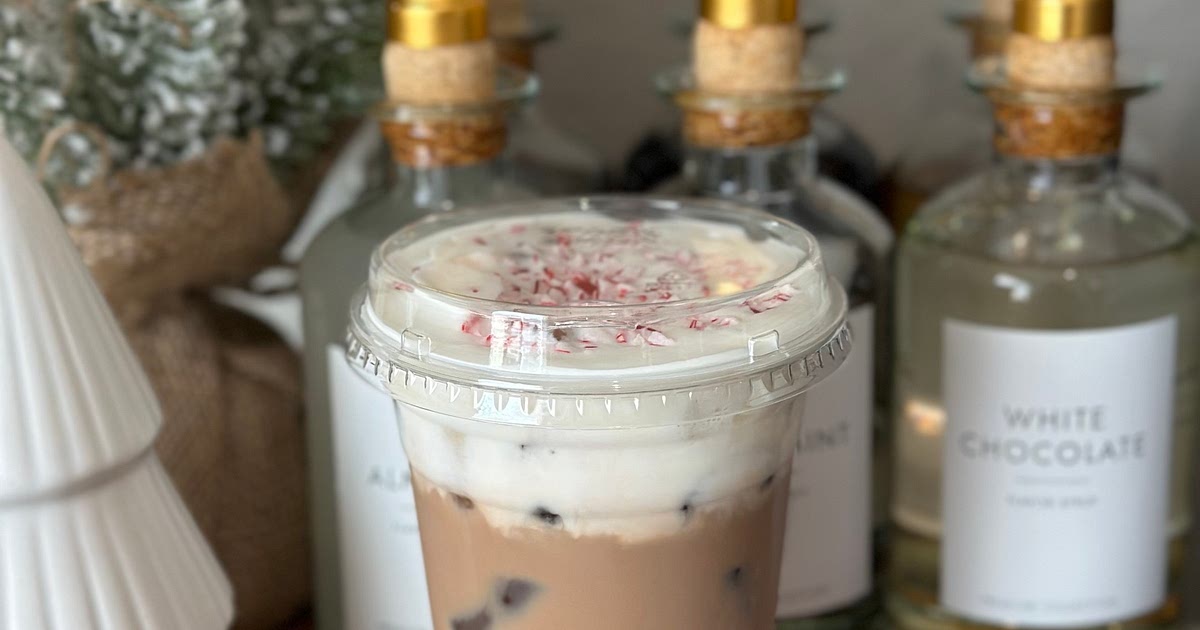 Peppermint Bark Cold Brew Recipe | Samsung Food App