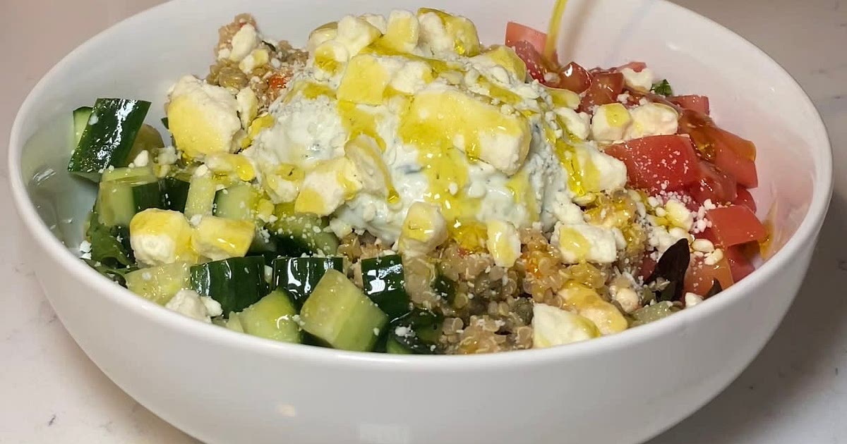 Tangy Quinoa Chopped Salad Recipe | Samsung Food App