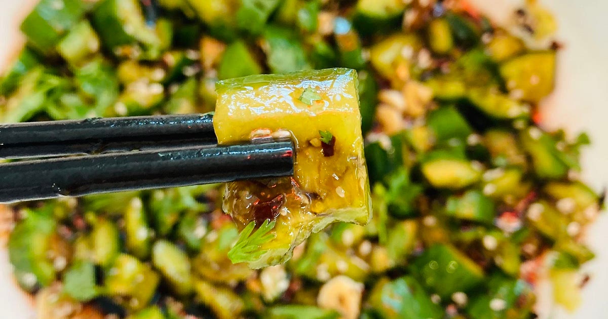 Spicy Smashed Cucumber Salad Recipe | Samsung Food App