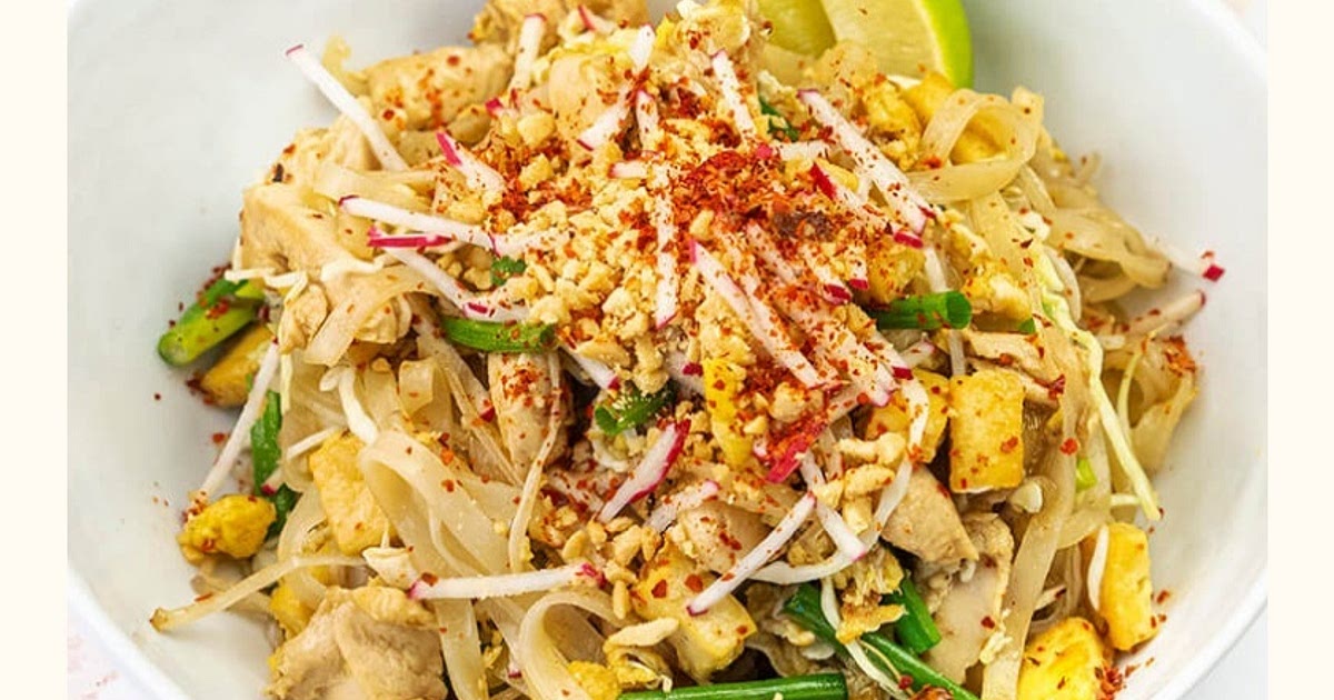 Pad Thai (no fish sauce ver.) Gluten-free/Dairy-free Recipe | Samsung Food App