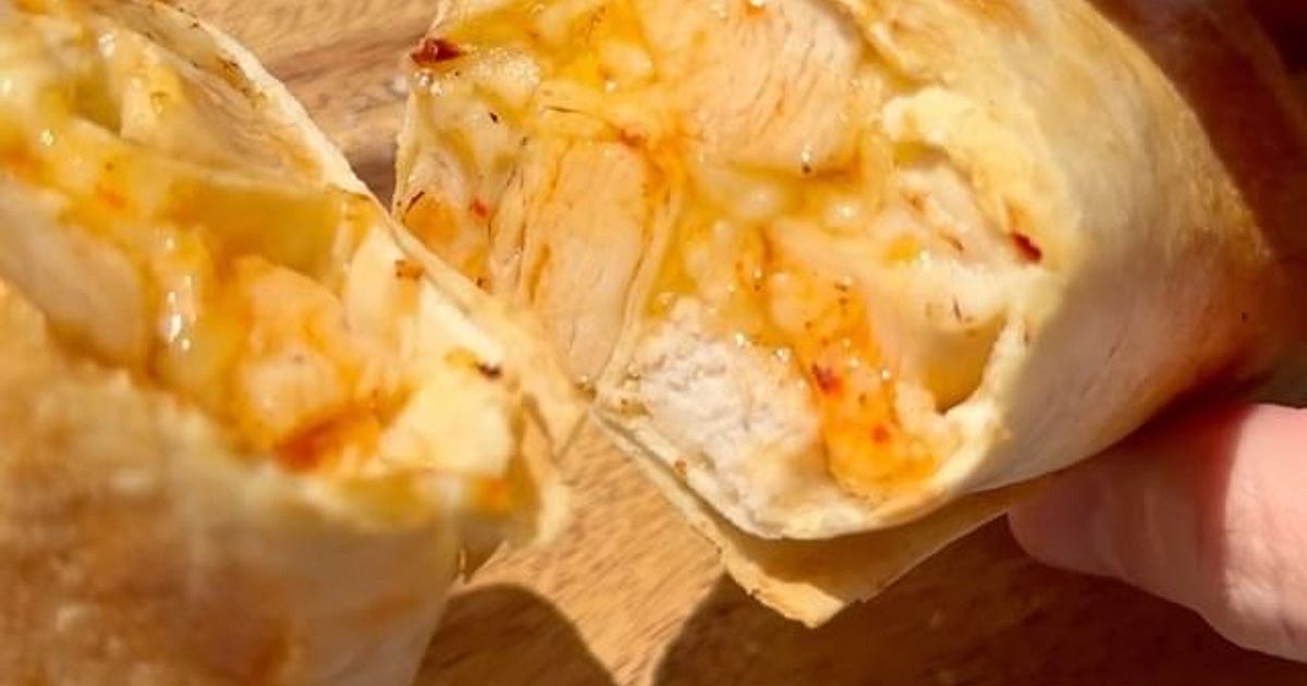 Airfryer Sweet Chilli Chicken Melt 😮‍💨 (540 calories) Recipe | Samsung Food App