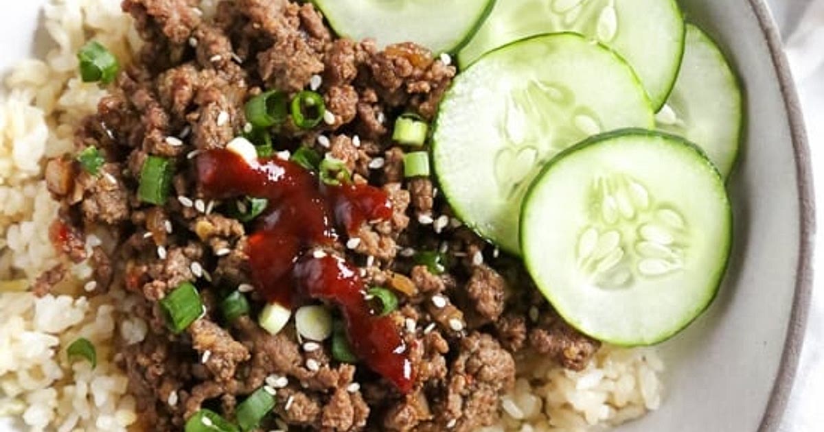 Korean Beef Rice Bowls Recipe | Samsung Food App