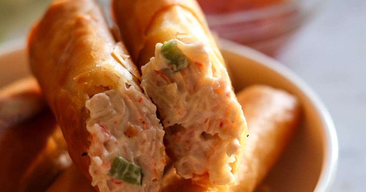 Krab Rangoon Egg Rolls Recipe | Samsung Food App