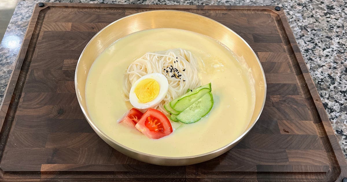 Perfect Cold Soybean Noodles, Kongguksu! Recipe | Samsung Food App
