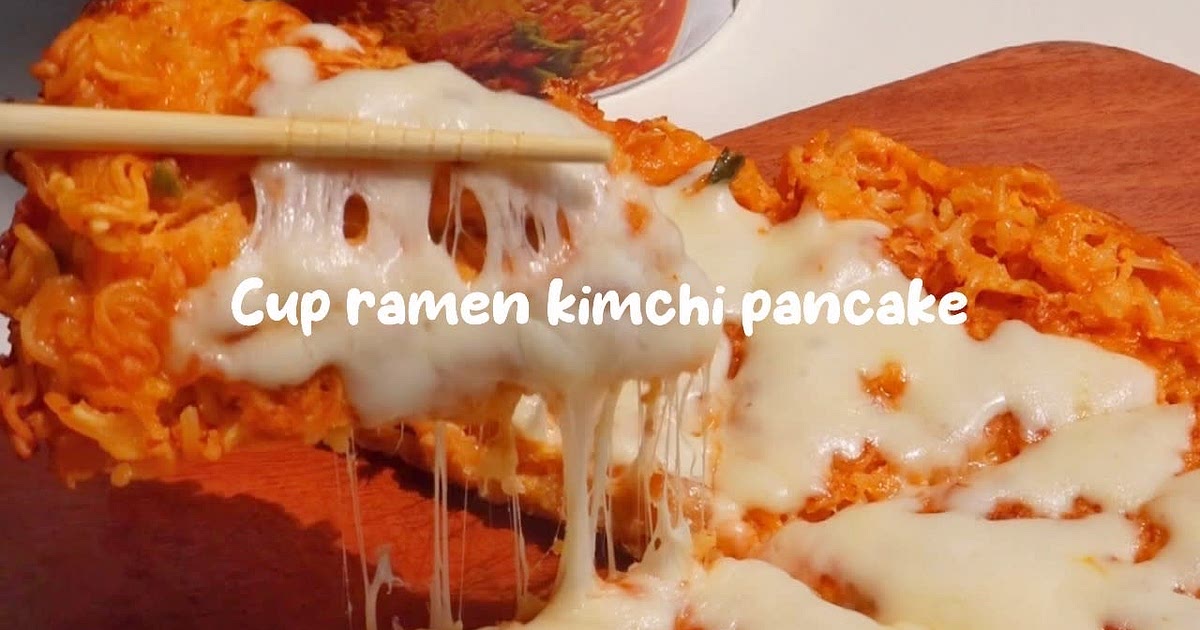 Cup ramen Kimchi pancake Recipe | Samsung Food App