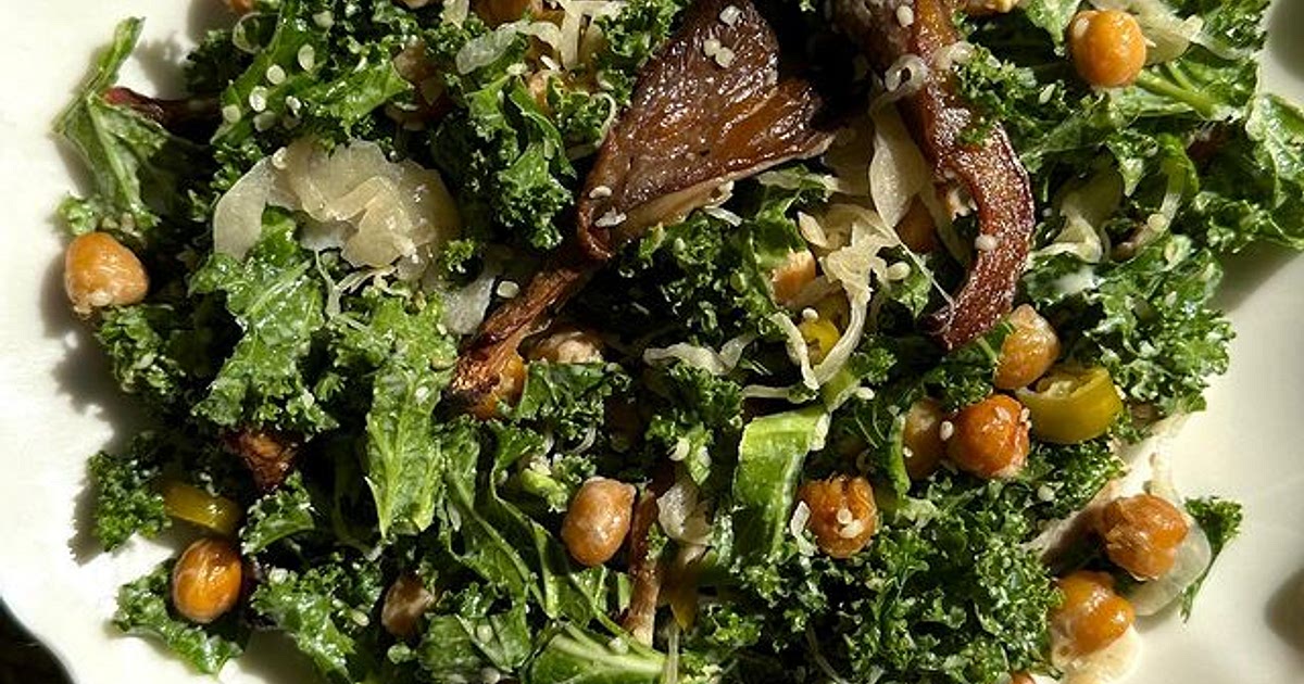 Creamy kale salad (ZOE) Recipe | Samsung Food App