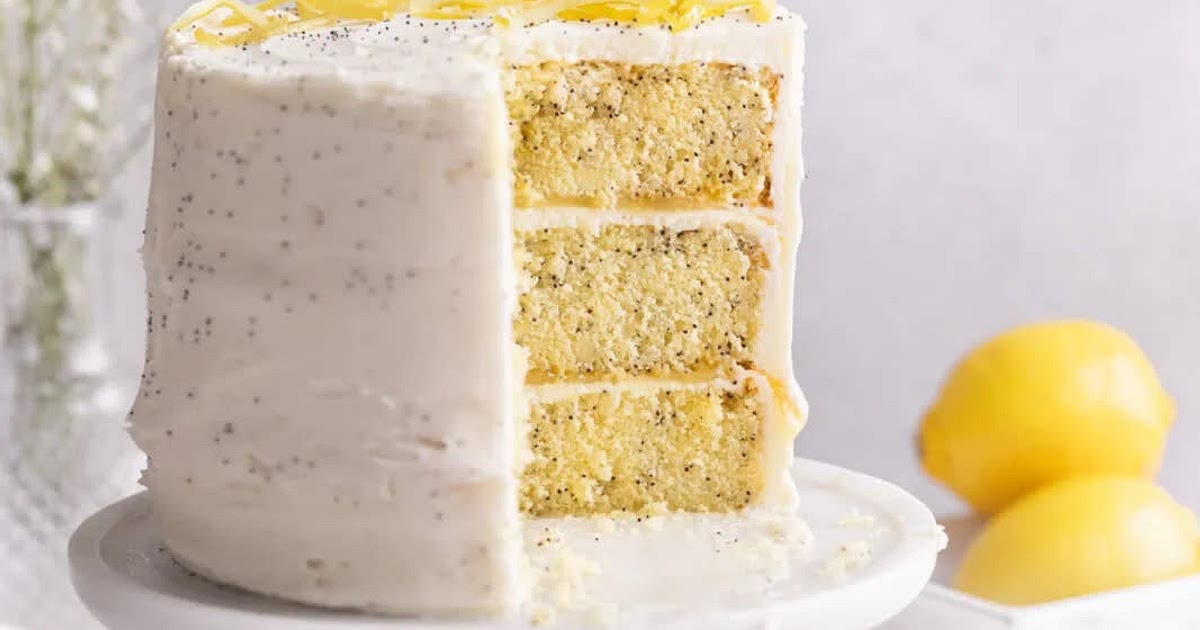 Lemon poppy seed cake Recipe | Samsung Food App