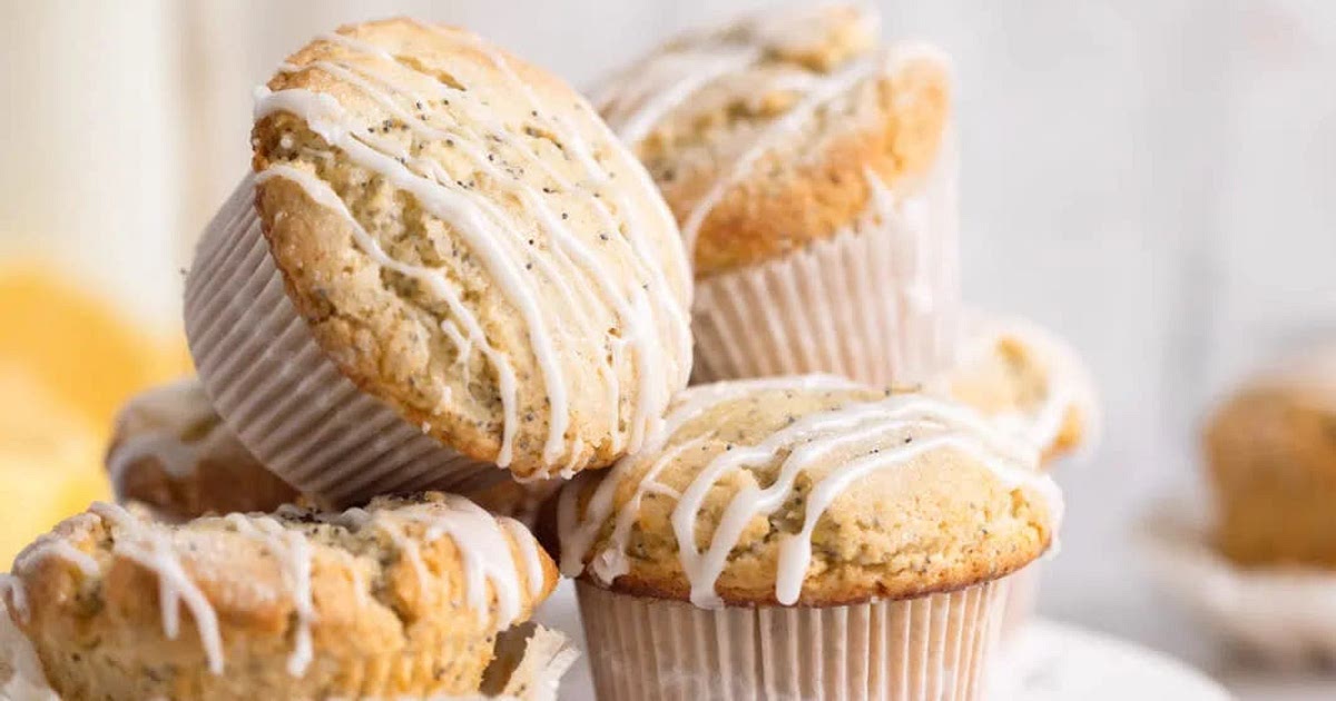 Lemon poppy seed muffins Recipe | Samsung Food App