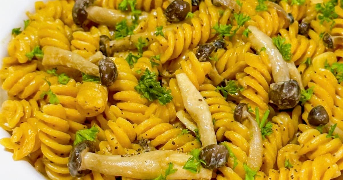 Vegan Miso and Cashew Cream Fusilli Recipe | Samsung Food App