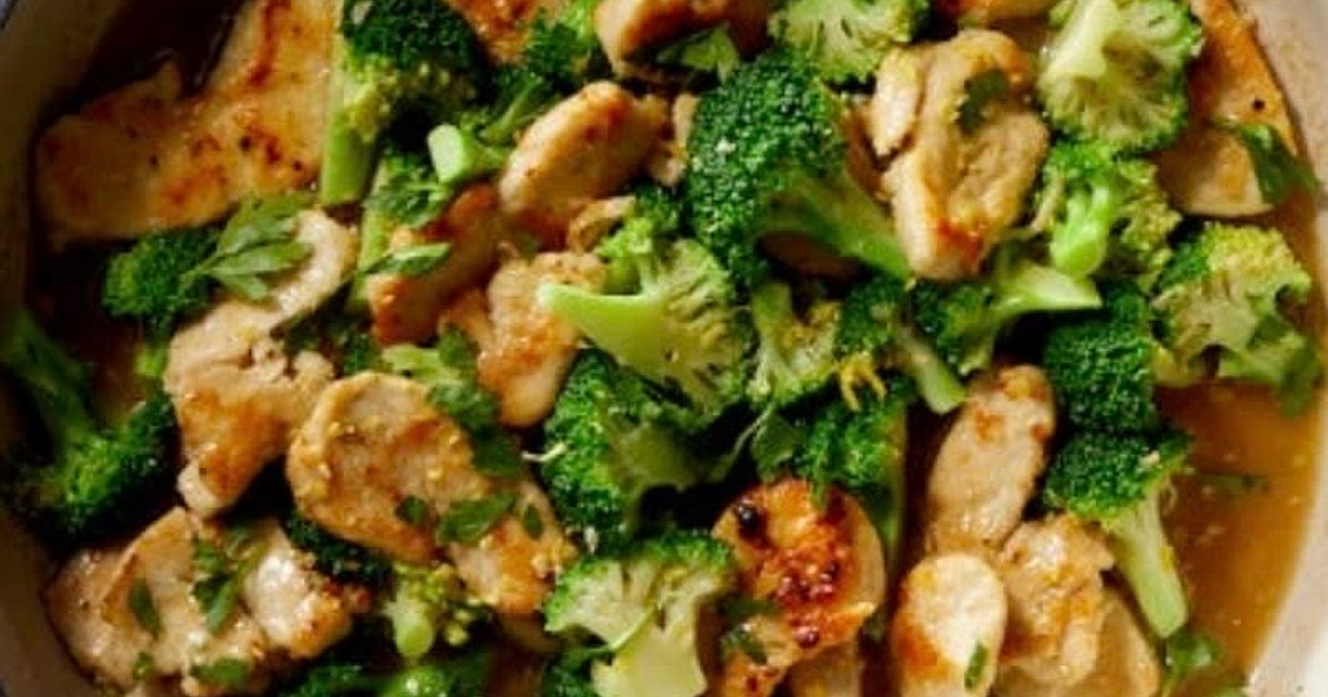Lemon Chicken with Broccoli Recipe | Samsung Food App