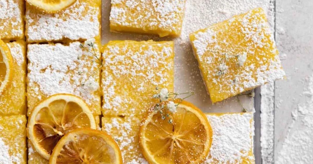 Lemon bars Recipe | Samsung Food App