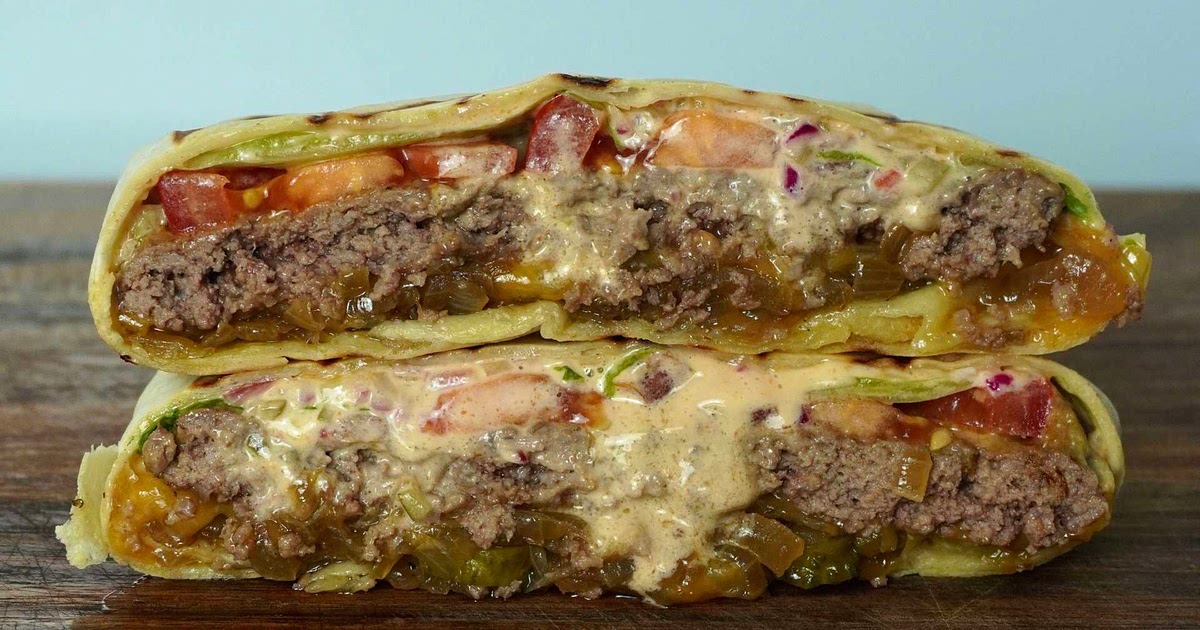 Animal style burger wrap Recipe | Samsung Food App