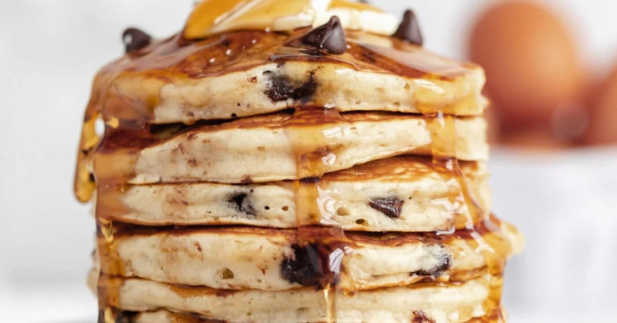 Chocolate chip pancakes Recipe | Samsung Food App
