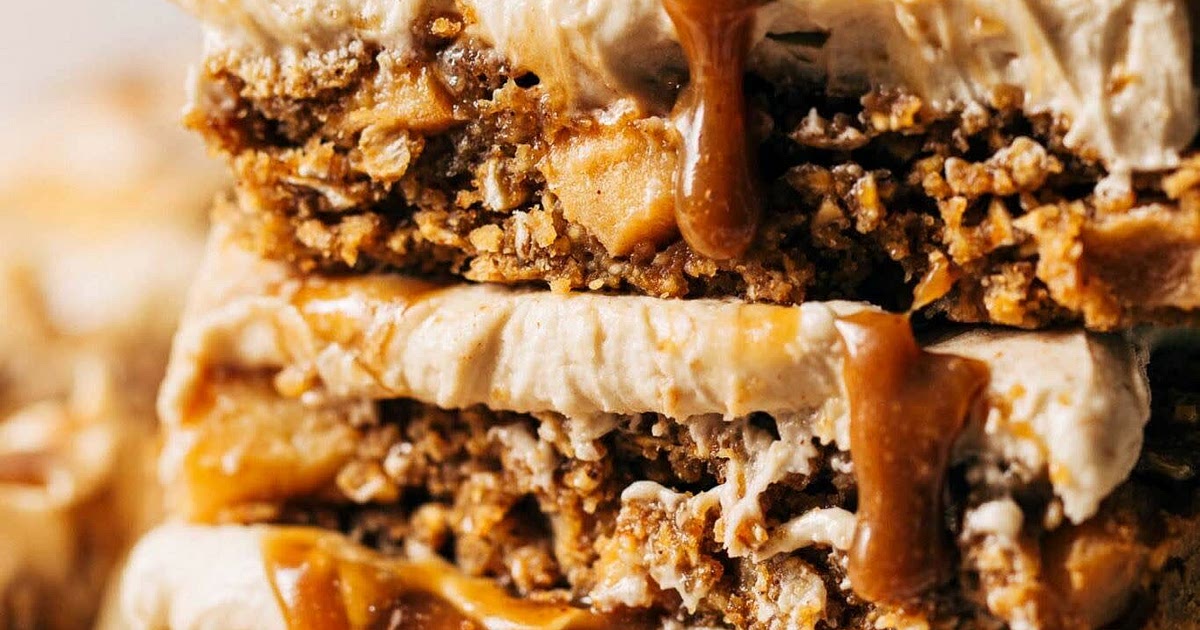 Caramel apple blondies Recipe | Samsung Food App
