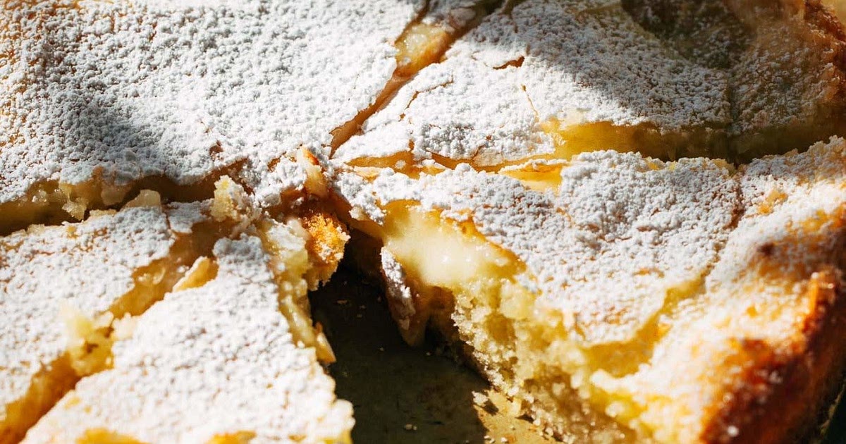 Gooey lemon butter cake Recipe | Samsung Food App