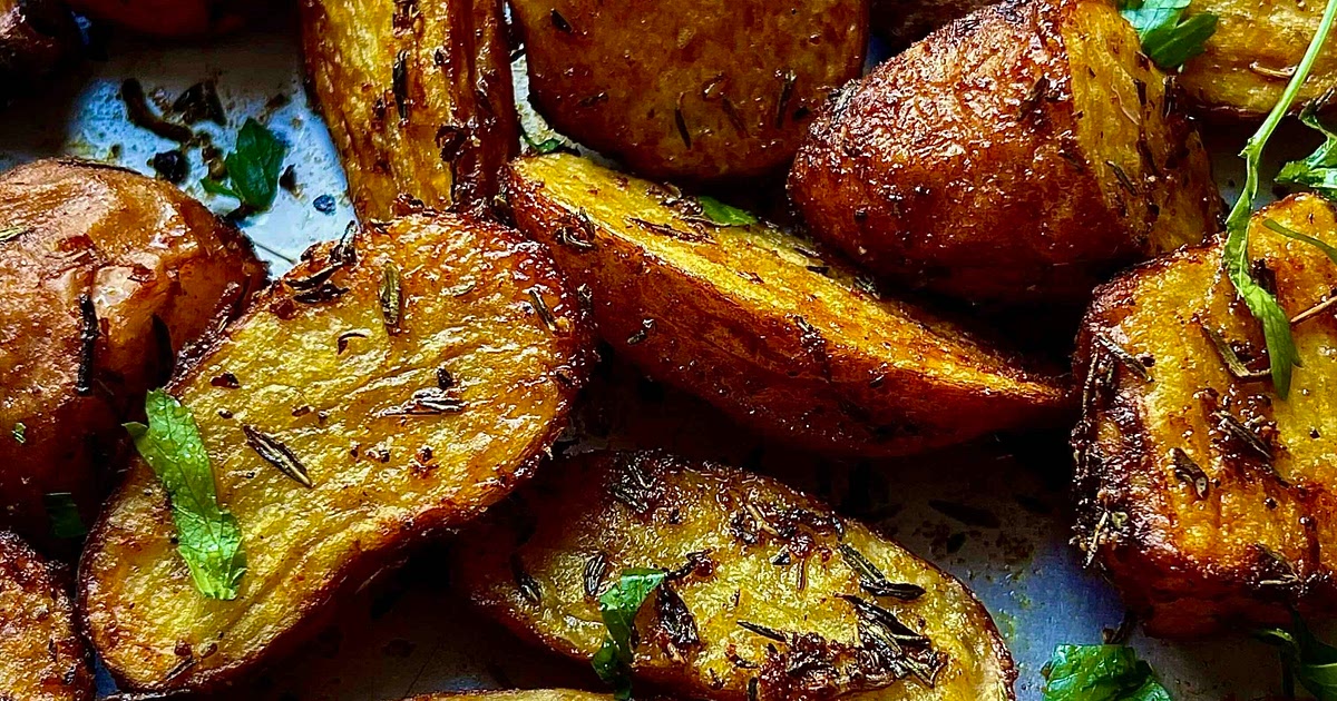 Crispy spiced Red Potatoes Recipe | Samsung Food App