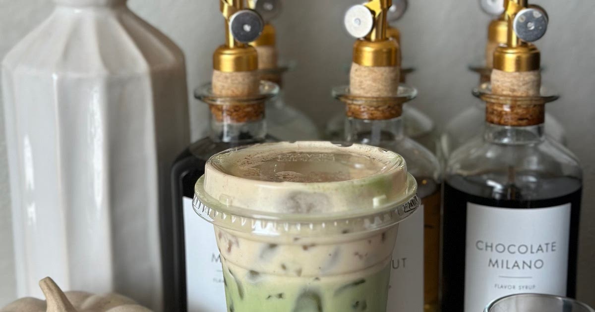 Pumpkin Pie Matcha Latte Recipe | Samsung Food App
