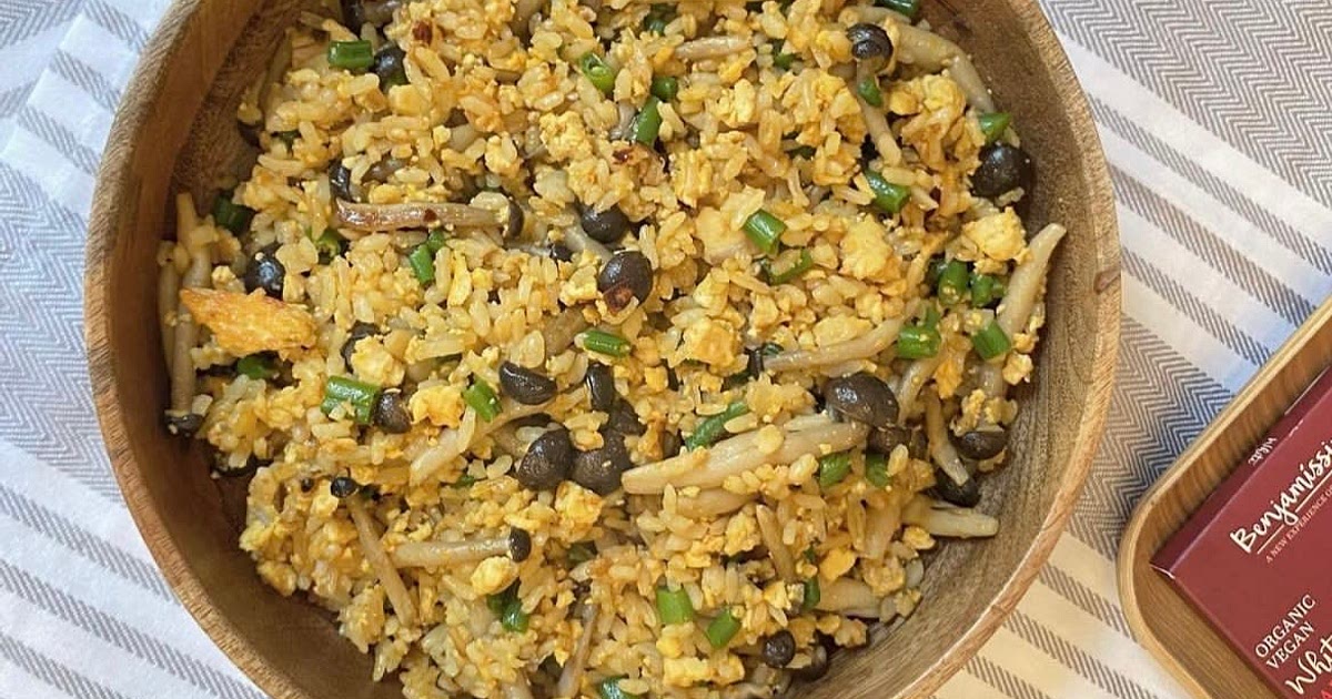 Green Bean Crispy Fried Rice Vegan Recipe | Samsung Food App
