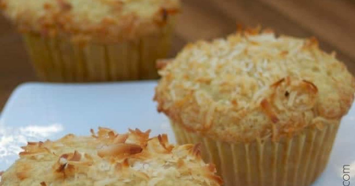 One Bowl Coconut Muffins Made Lighter Recipe | Samsung Food App