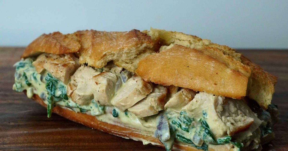 Chicken spinach sandwich Recipe | Samsung Food App