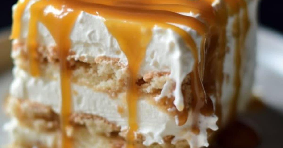 Salted Caramel Icebox Cake Recipe | Samsung Food App