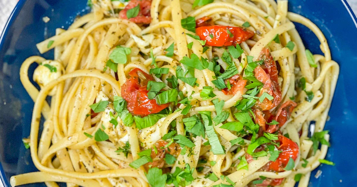 Caprese Pesto Pasta Recipe | Samsung Food App