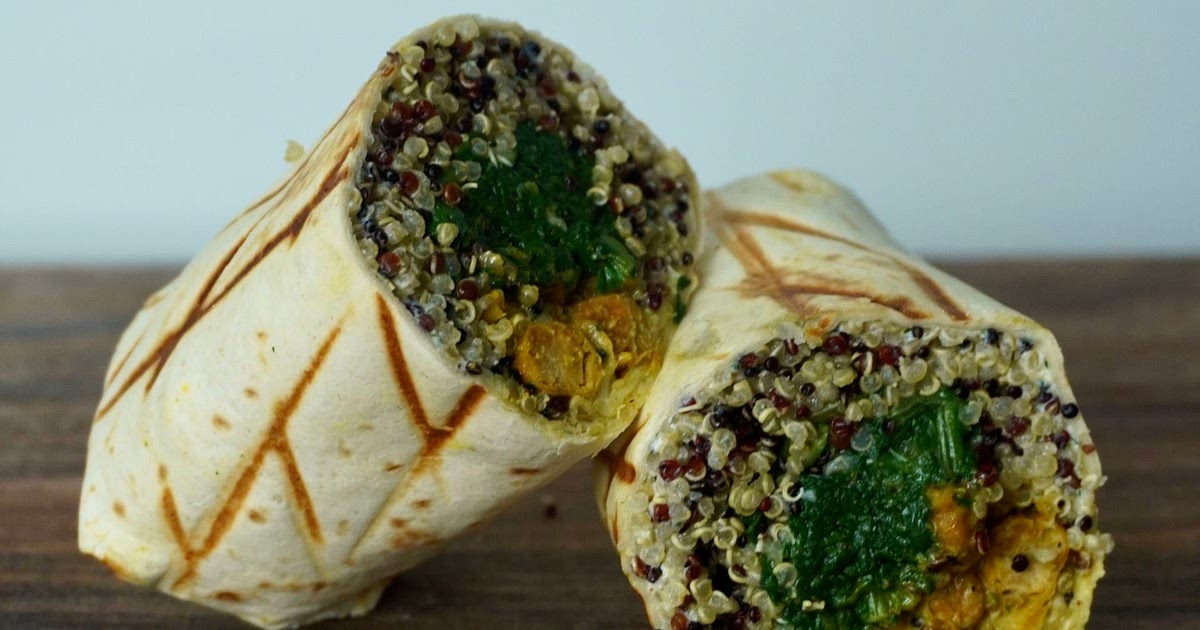 Chickpea spinach wrap Recipe | Samsung Food App