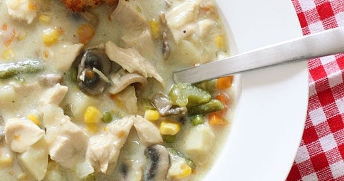 Chicken Pot Pie Soup Recipe | Samsung Food App