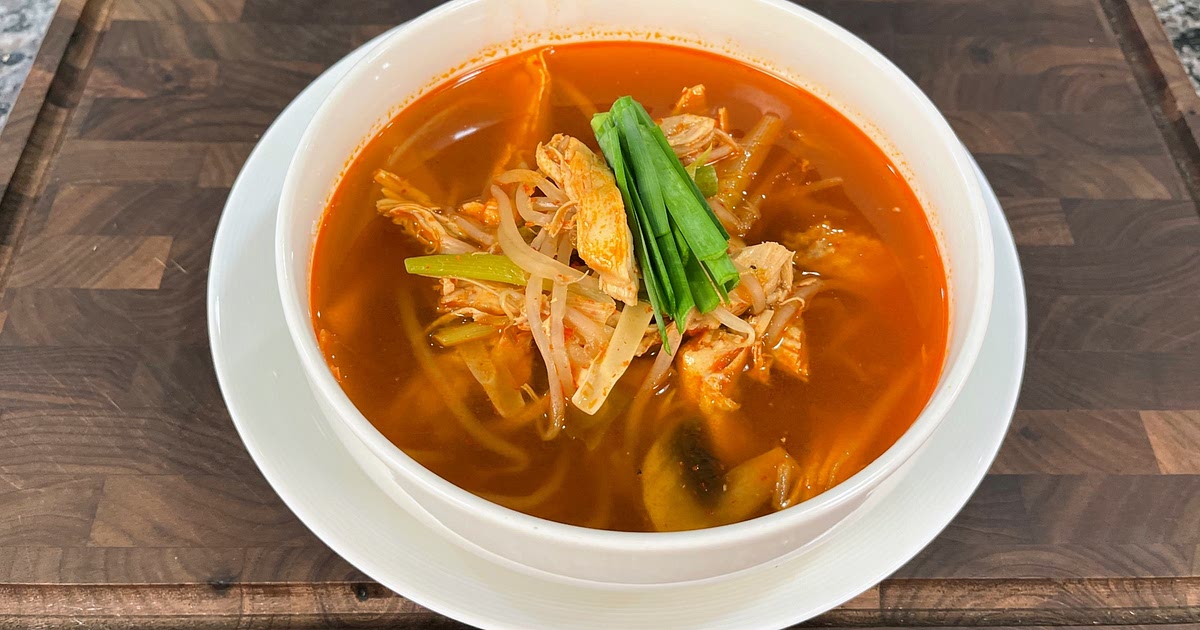 Spicy Korean Chicken Soup Recipe! | Samsung Food App