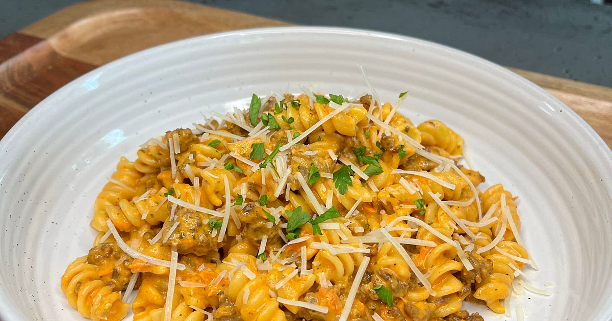 Sausage and Boursin Cheese Pasta Recipe | Samsung Food App